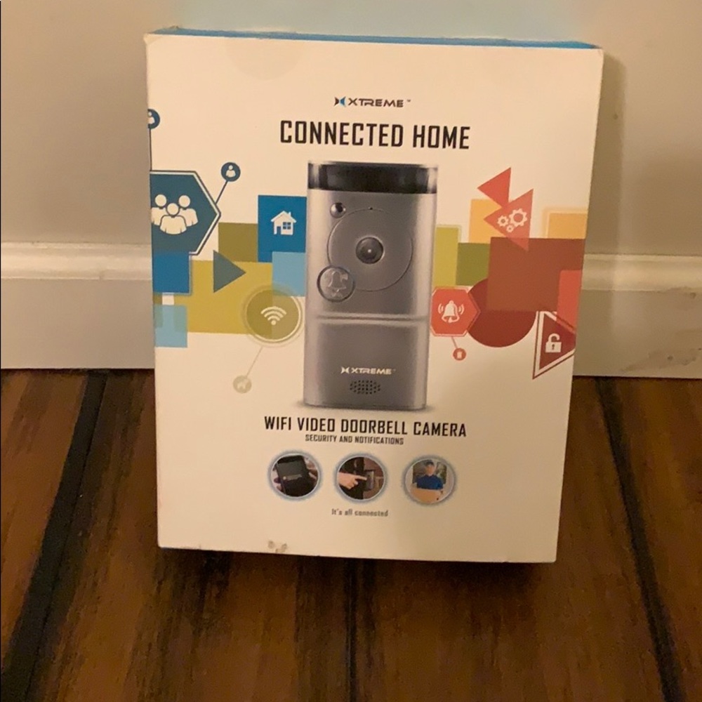 NWT Wi-Fi Home video-doorbell, camera secur Sys